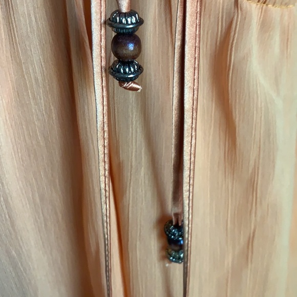 A.B.S by Allen Schwartz Golden Dress Size 4 - Picture 5 of 8